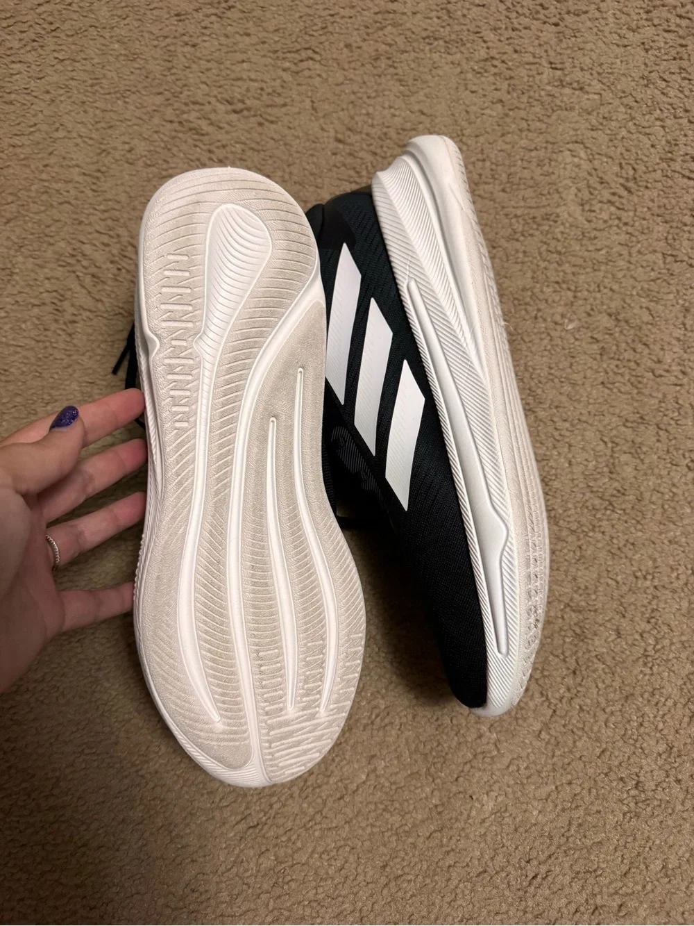adidas Black and White SuperNova